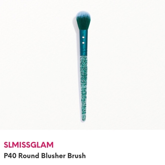 “SLMISSGLAM” P40 Round Blusher Brush - Picture 1 of 6